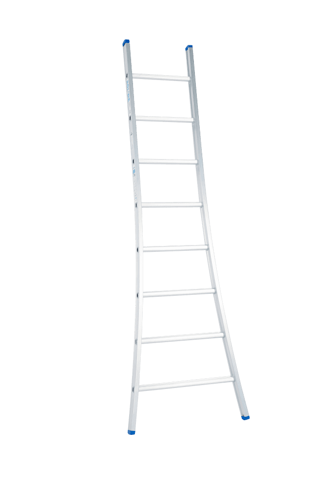 Solide Premium Professional Enkele Uitgebogen Ladder