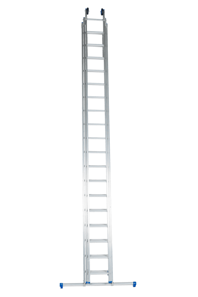Échelle coulissante droite 3 parties Solide Premium Professional - 3x18 échelons
