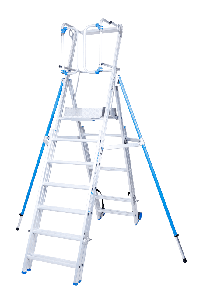 Solide Premium Professional Telescopisch Werkplatform 360°