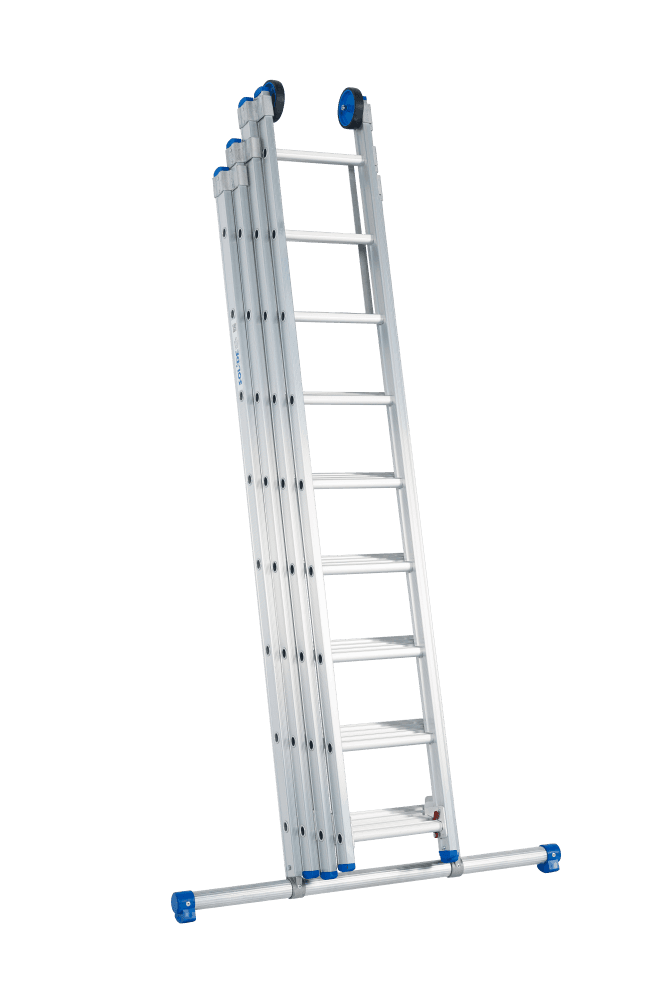 Solide Premium Professional 4-delige Schuifladder