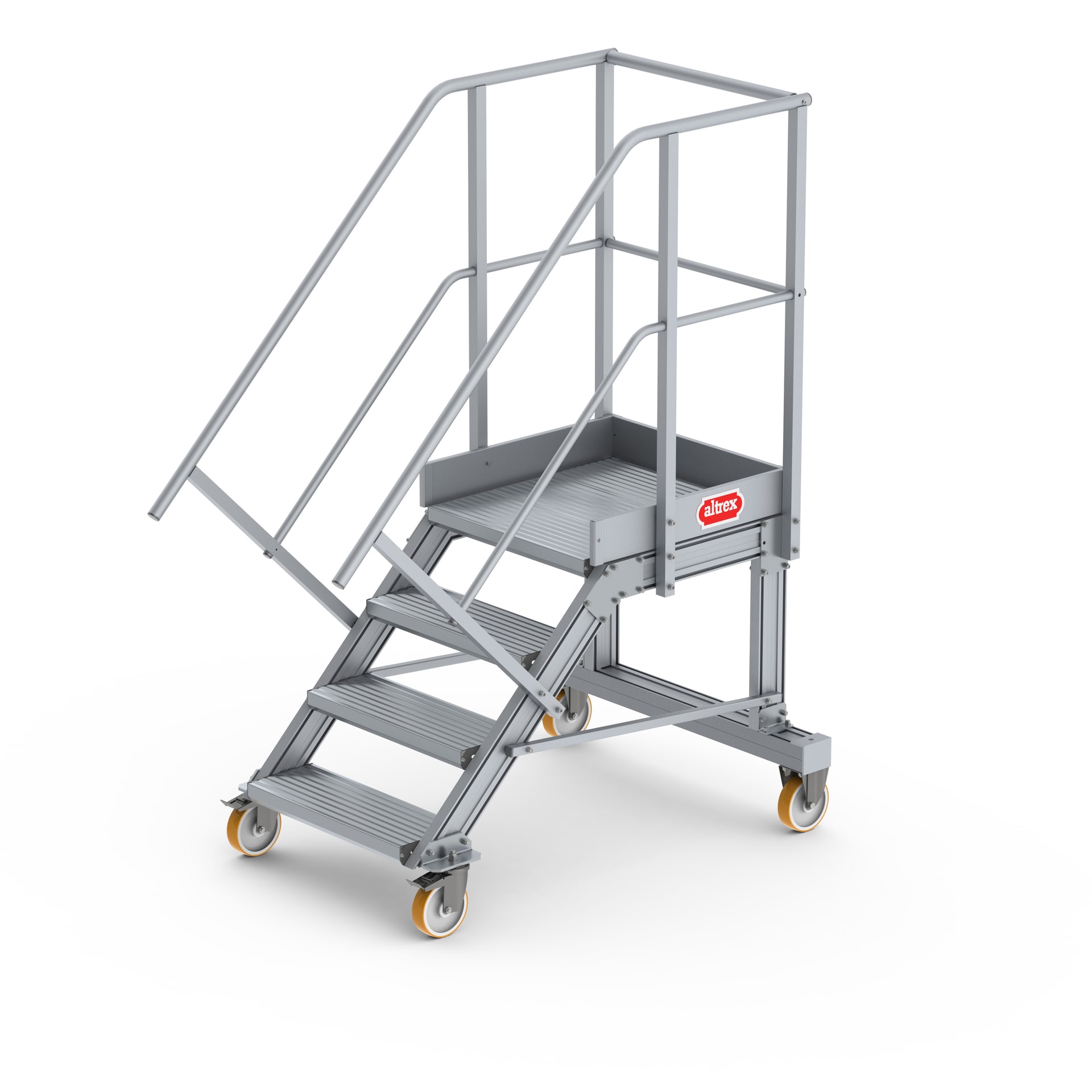 Escabeau à plateforme mobile Altrex 45 degrés - 4 marches
