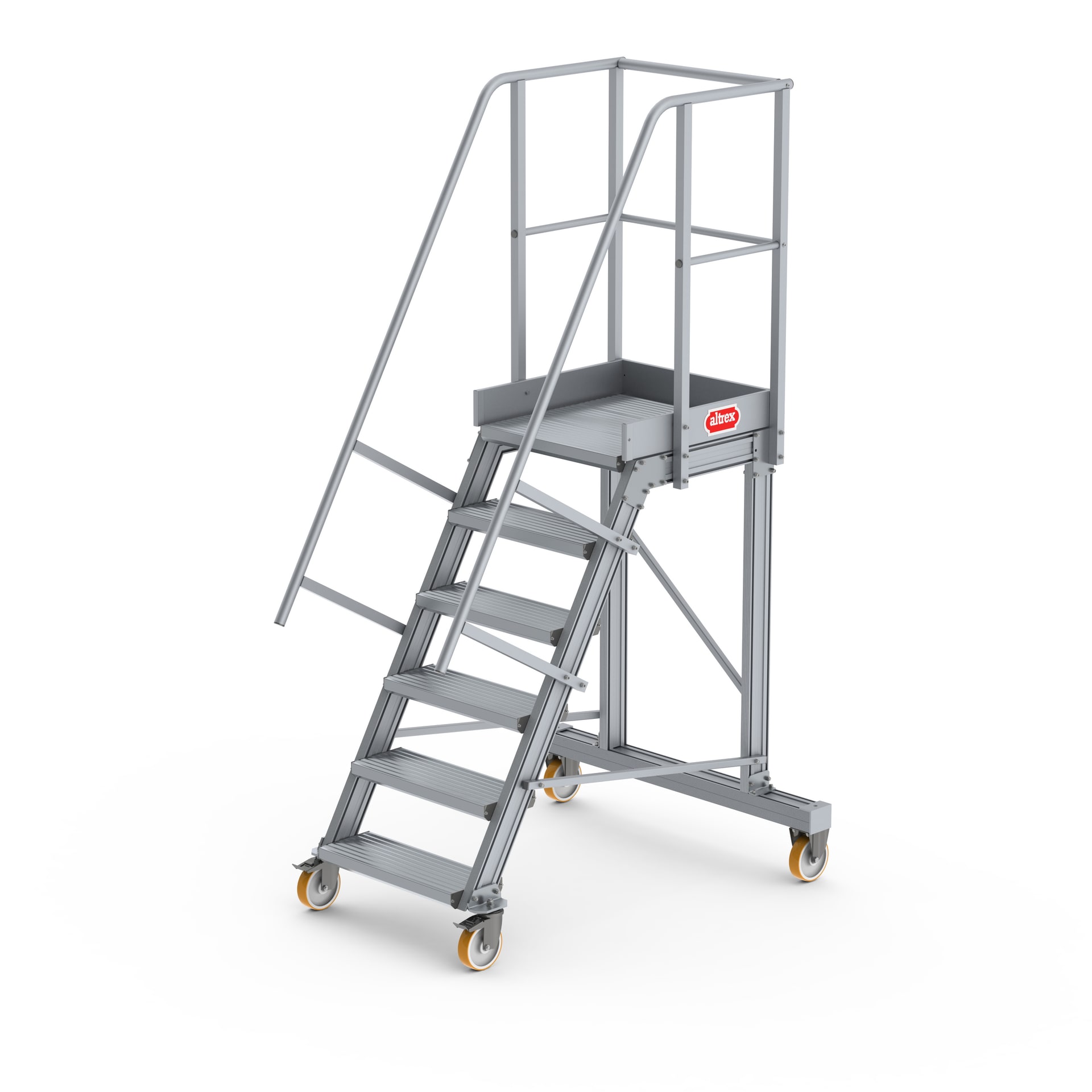 Escabeau à plateforme mobile Altrex 60 degrés - 6 marches