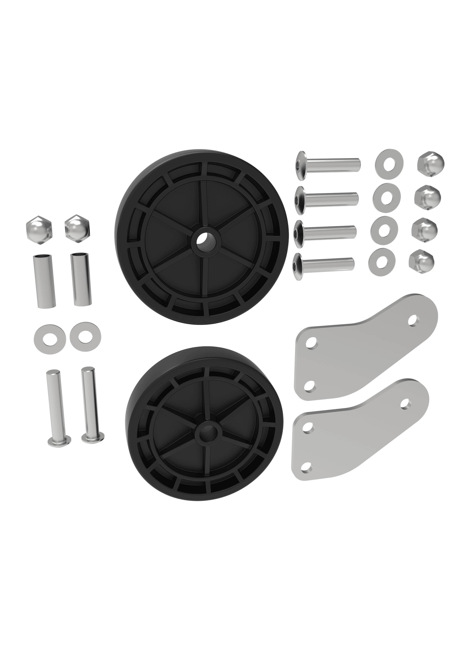 Jeu de roues Altrex 100 mm 2 pcs 24 pièces (pour RolShield)