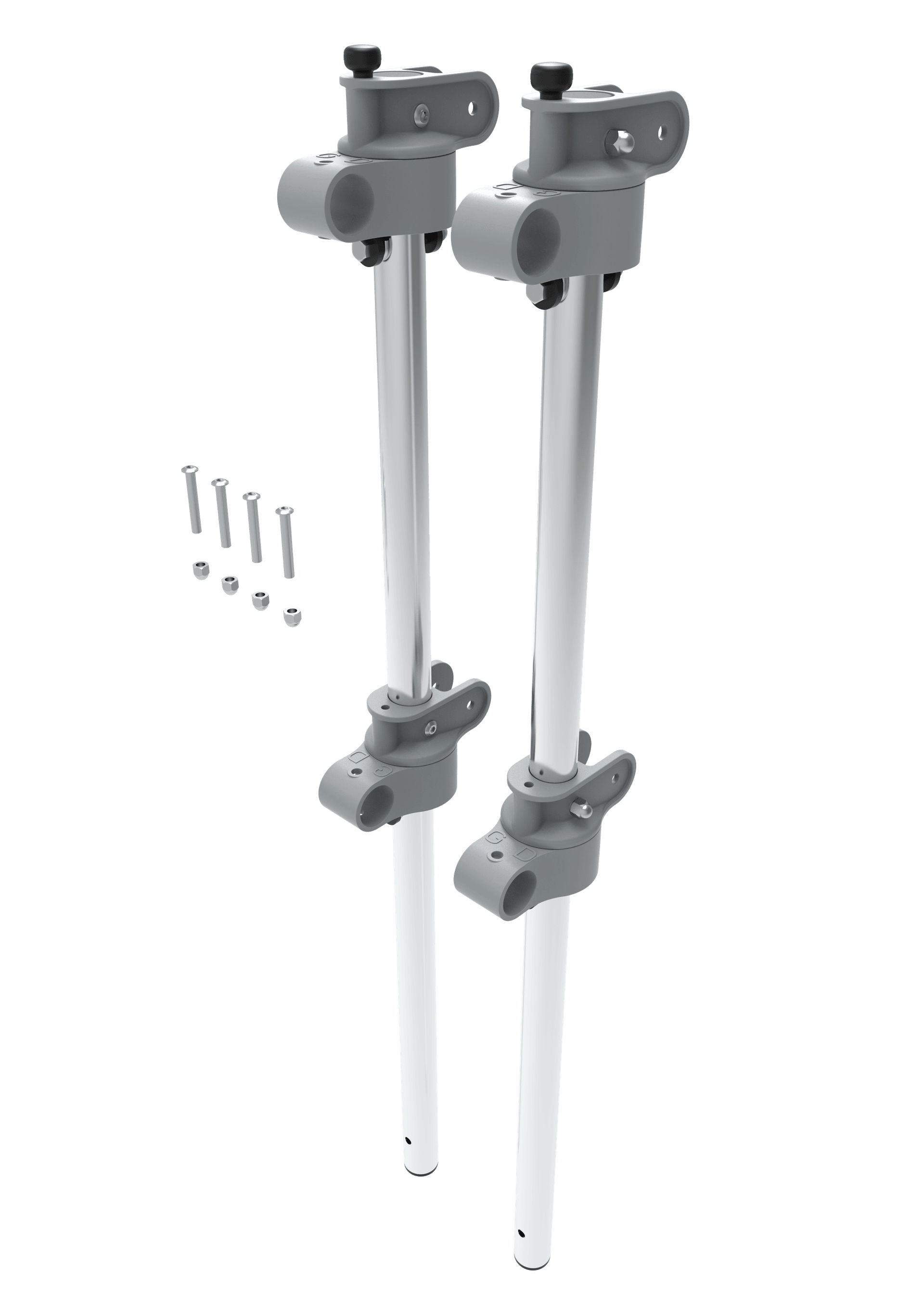 Guides verticaux de cadre Altrex 2 pcs 10 parties (pour RolGuard)
