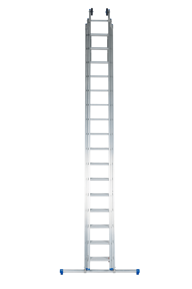 Échelle coulissante droite 3 parties Solide Premium Professional - 3x16 échelons