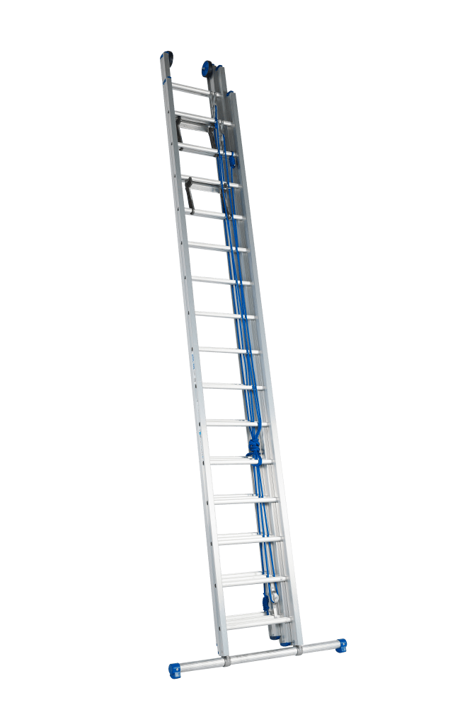 Échelle coulissante à corde 3 parties Solide Premium Professional - 3x22 échelons