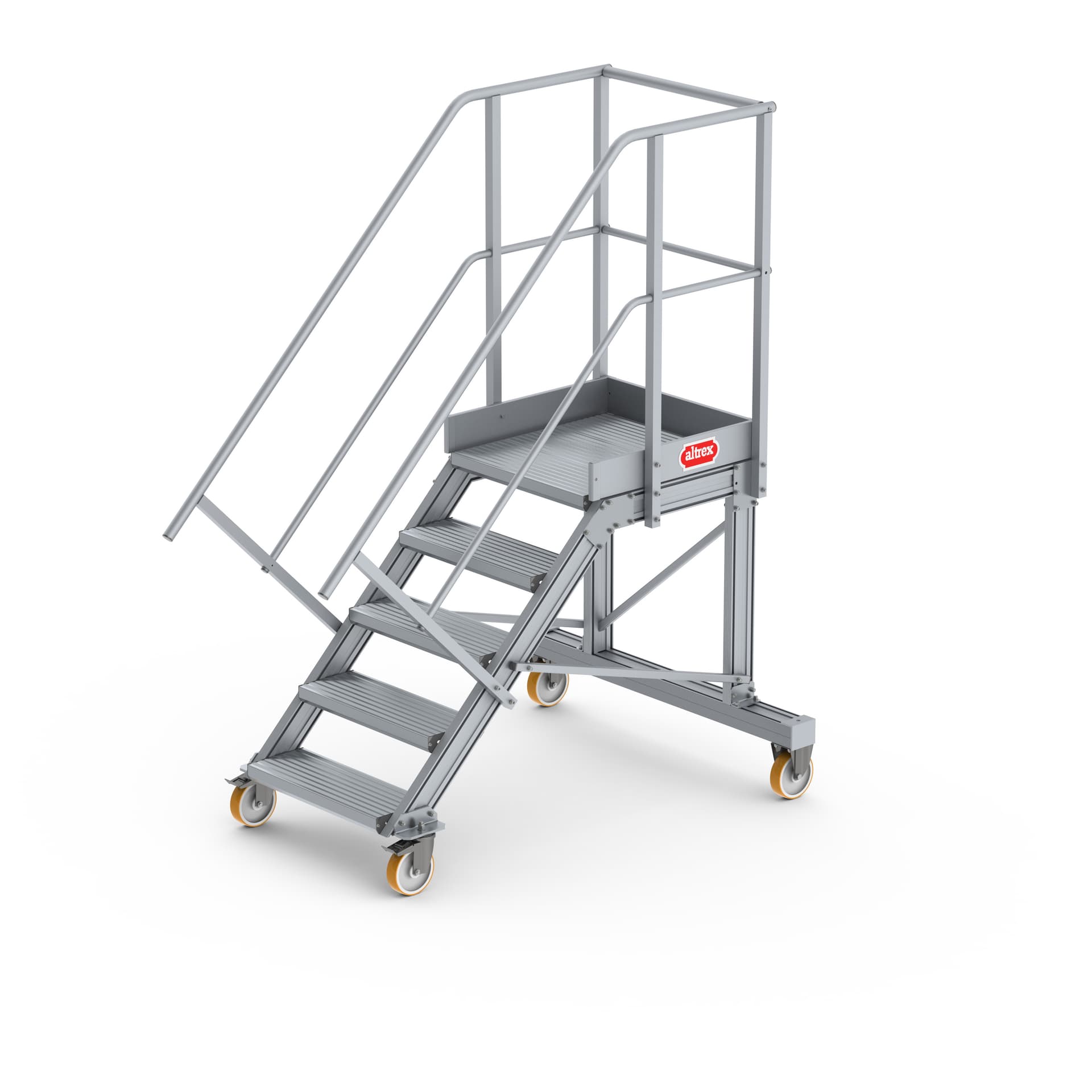 Escabeau à plateforme mobile Altrex 45 degrés - 3 marches