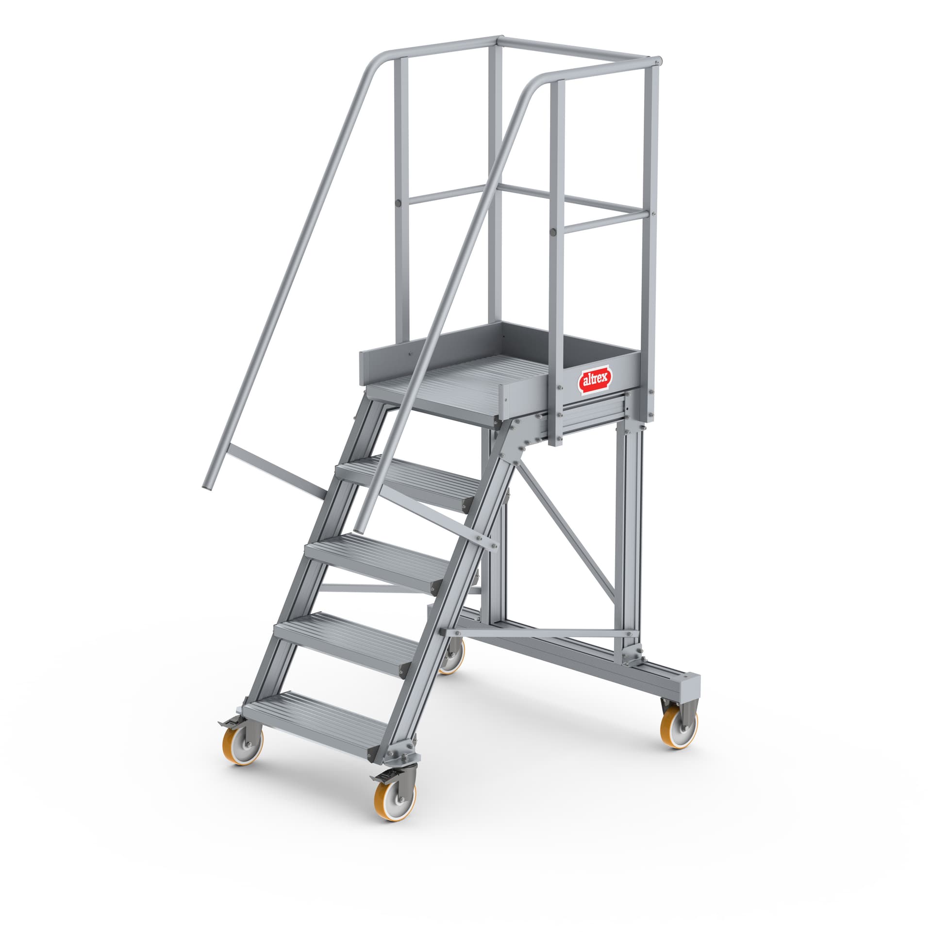 Escabeau à plateforme mobile Altrex 60 degrés - 3 marches