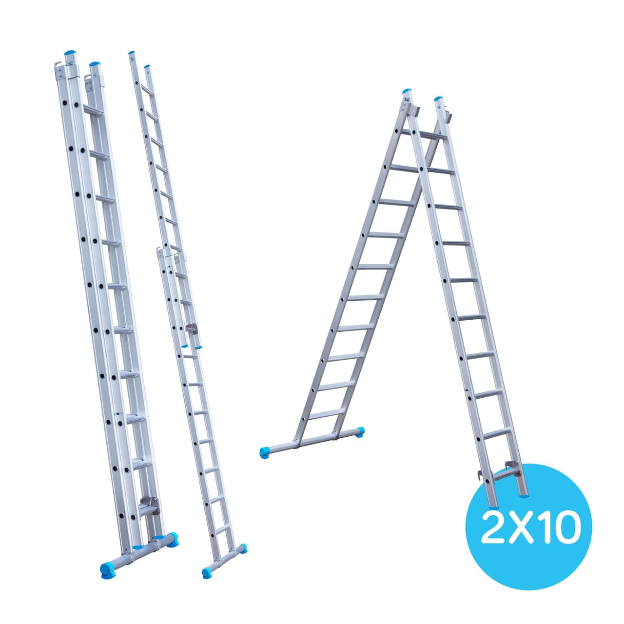 Eurostairs Reformladder met Rechte Voet