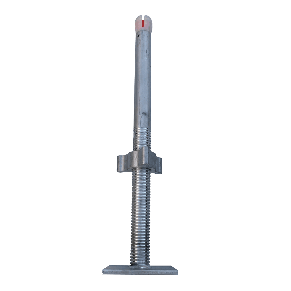 Euroscaffold Aluminium Spindel met Voetplaat - 60 centimeter