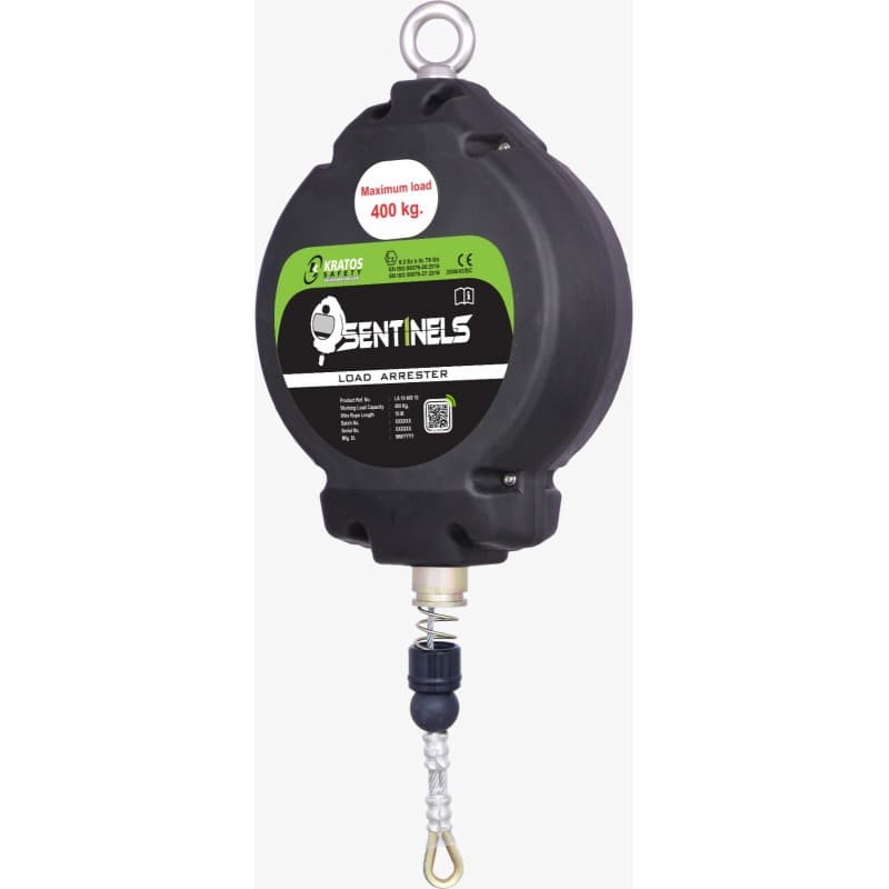 Kratos Valstopblok voor Lasten Maximaal 400 Kg Lengte Kabel 10mtr