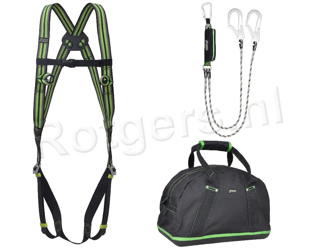Kratos Complete Valbeveiligingsset Basic met Y-lijn Anti-snedekoord 1.5m