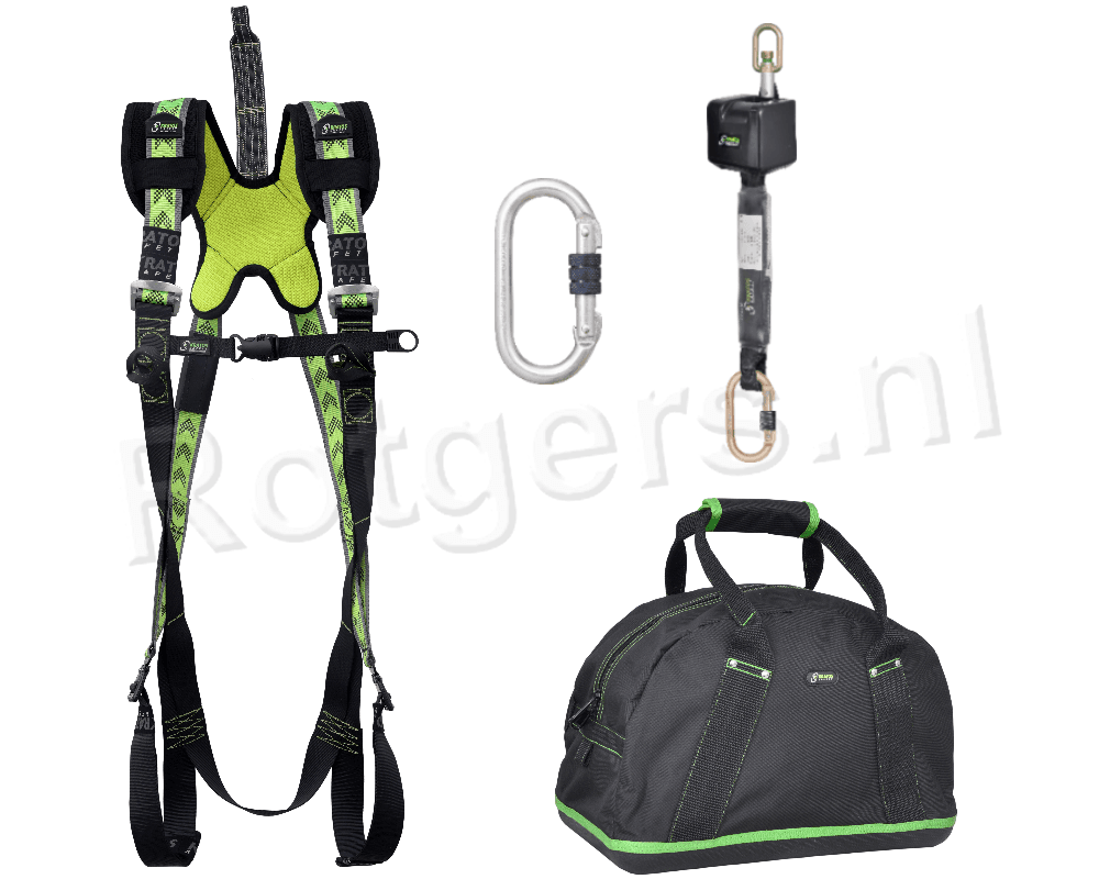 Kratos Complete Valbeveiligingsset Standaard - Valstopblok 2.5m