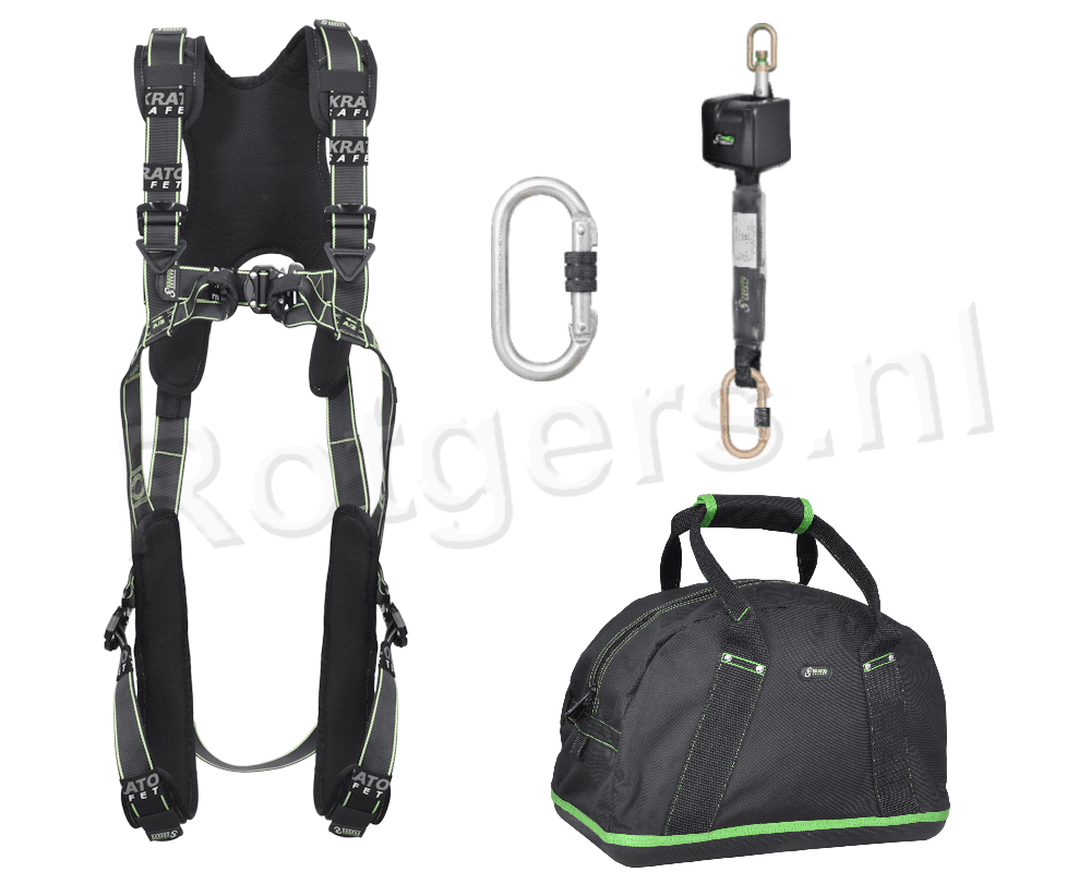 Kratos Complete Valbeveiligingsset Comfort Valstopblok 2.5m