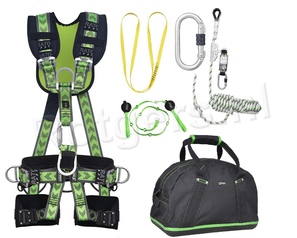Kratos Complete Valbeveiligingsset Comfort-Plus - Daken 10m