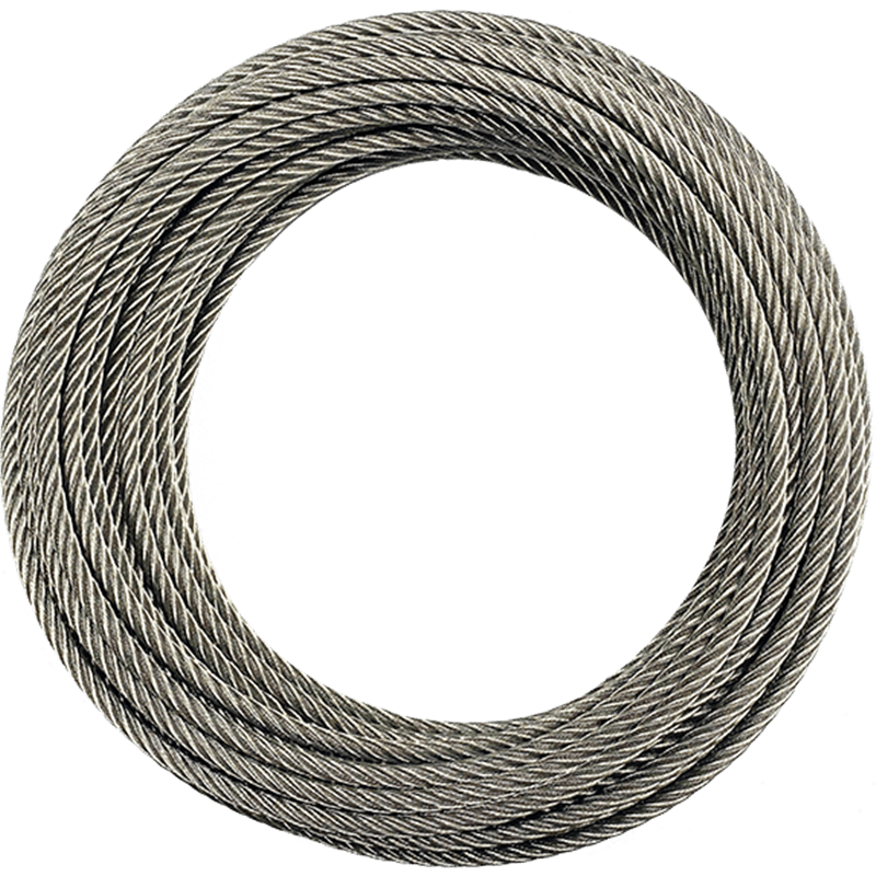 Kratos RVS Kabel 8 Mm , (7x19) (prijs per Meter)