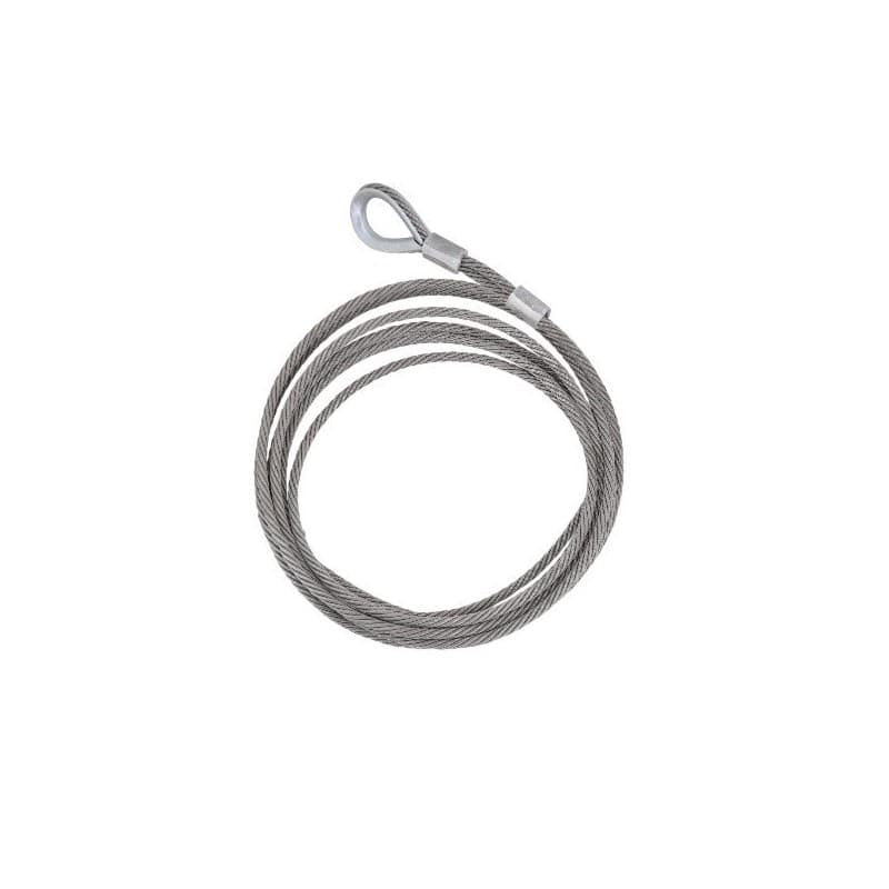 Kratos 1e Meter Kabel met Afgewerkt Uiteinde incl. Kabelklem