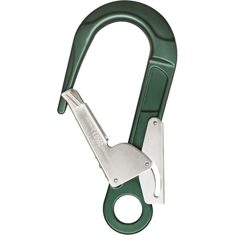 Kratos Steigerhaak Aluminium met Automatische Vergrendeling 60 mm Tweevoudige Werking