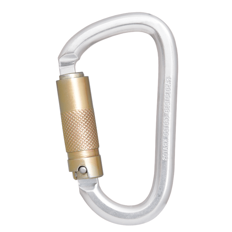 Kratos Karabijnhaak Staal met Automatische Vergrendeling 21 Mm Drievoudig