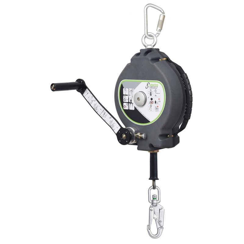 Kratos Valstopblok RVS Kabel met Reddingslier 30 Meter