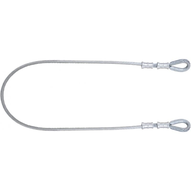 Kratos Ankerstrop RVS Kabel 1 Meter