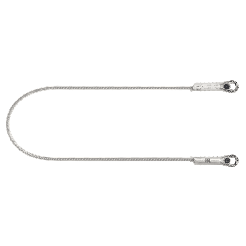 Kratos Ankerstrop RVS Kabel 4 Meter