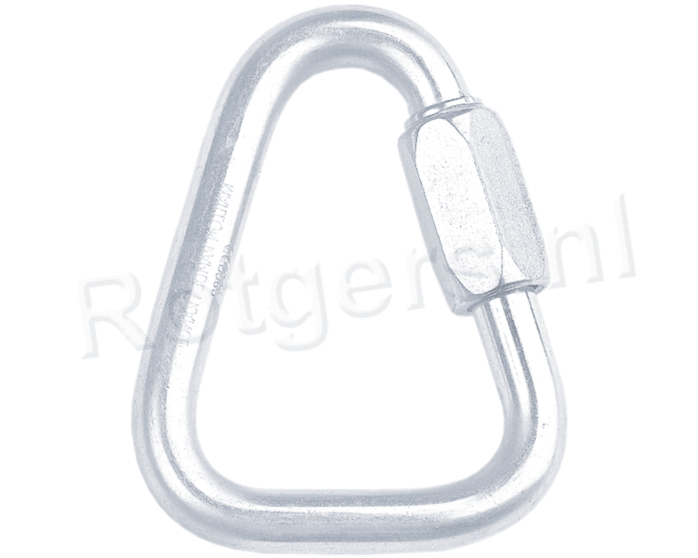 Kratos Delta Schakel (Deltaring) 10 Mm met Schroefsluiting