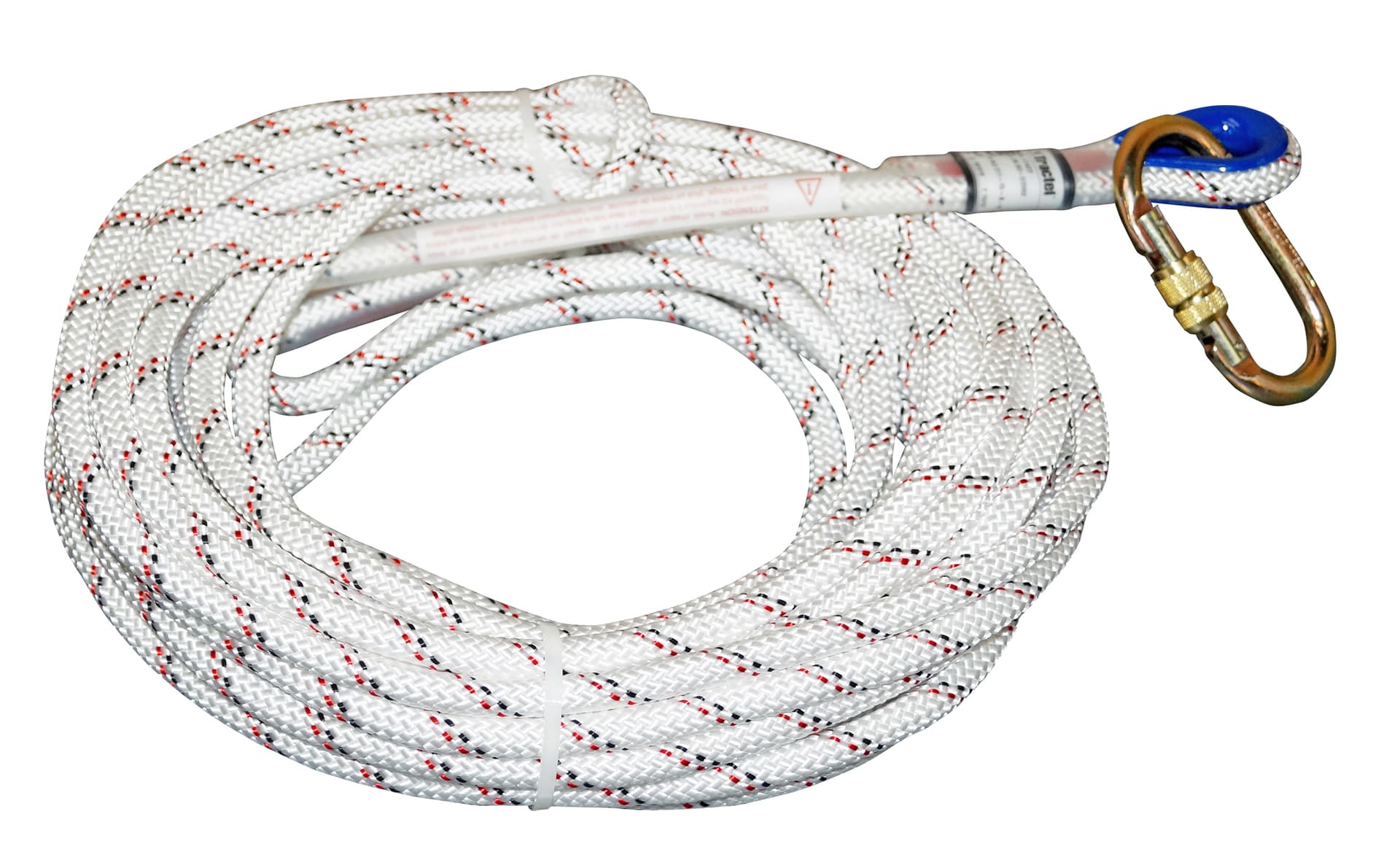 Ligne d'ancrage Tractel RLXD 5m corde kernmantel - M10 - 37532