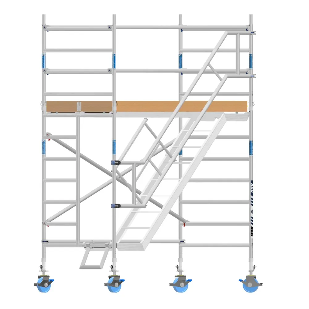 Tour d'escalier ASC BASIC - L190xB135cm - 4.20m hauteur de travail