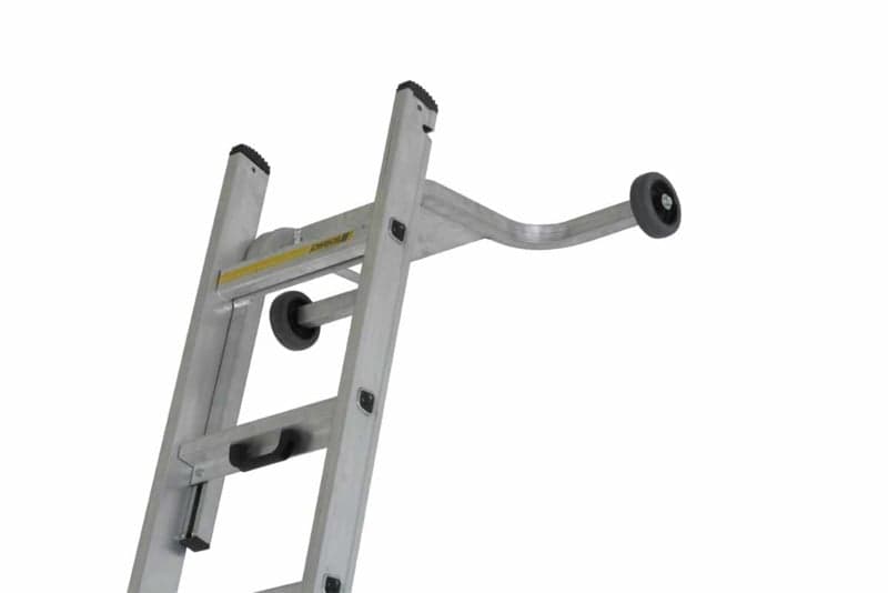 Écarteur et aluminium avec bac Dirks (pour contremarche 28-30cm)
