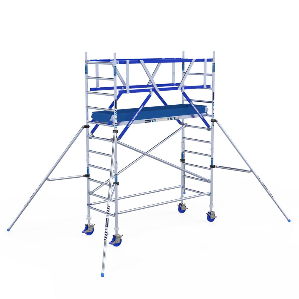 ASC Rolsteiger Industrial Schoren - L190xB90cm - 4.20m werkhoogte - Carbon-Deck