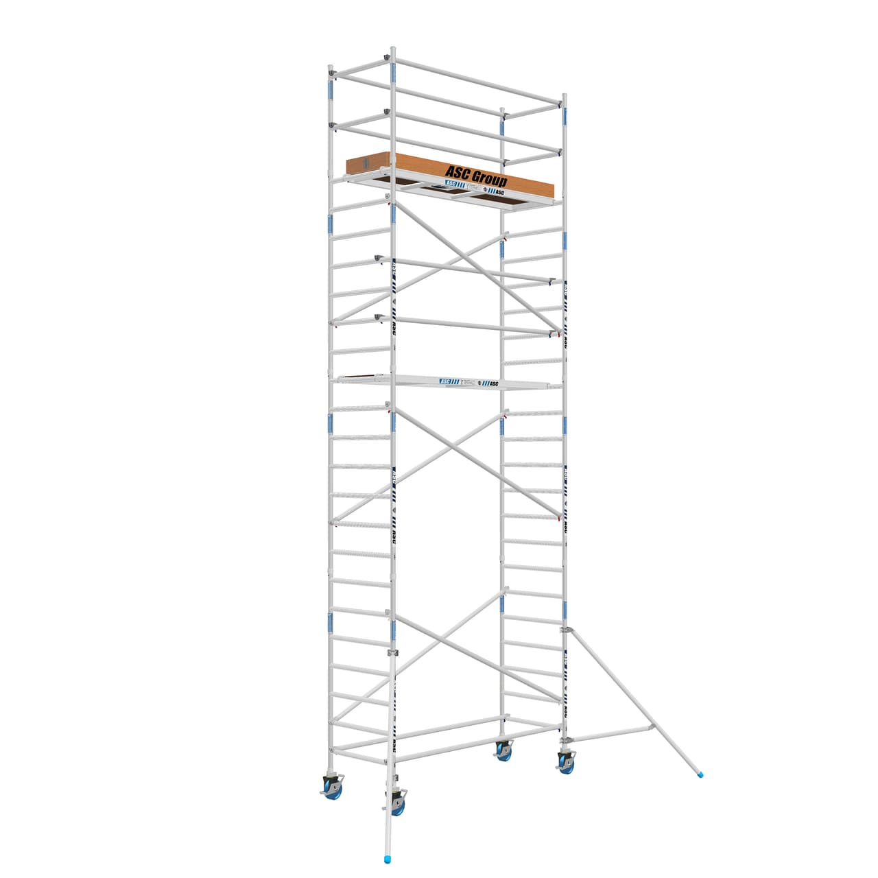 Rolsteiger ASC Standaard Schoren - L190xB90 - 8.20m werkhoogte - Carbon platformen