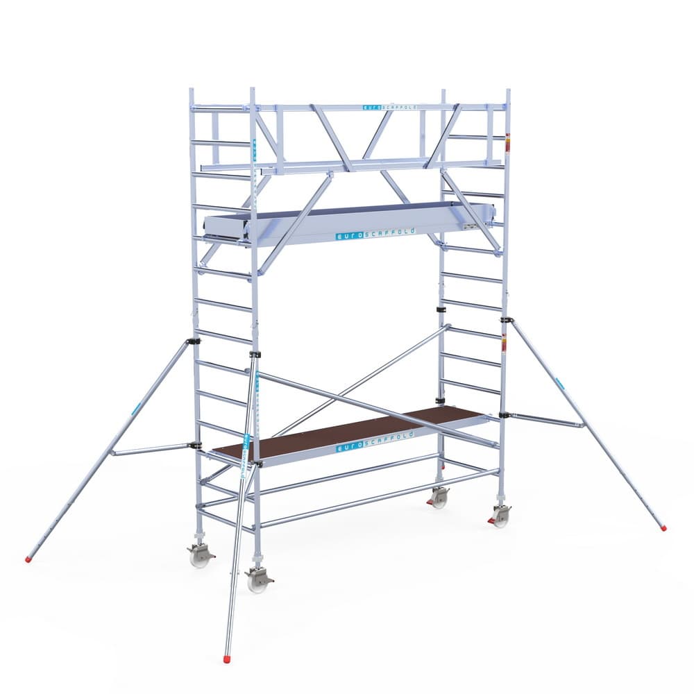 Rolsteiger Europen Rolsteiger Original - L305xB90cm - 5.20m werkhoogte - Houten platformen