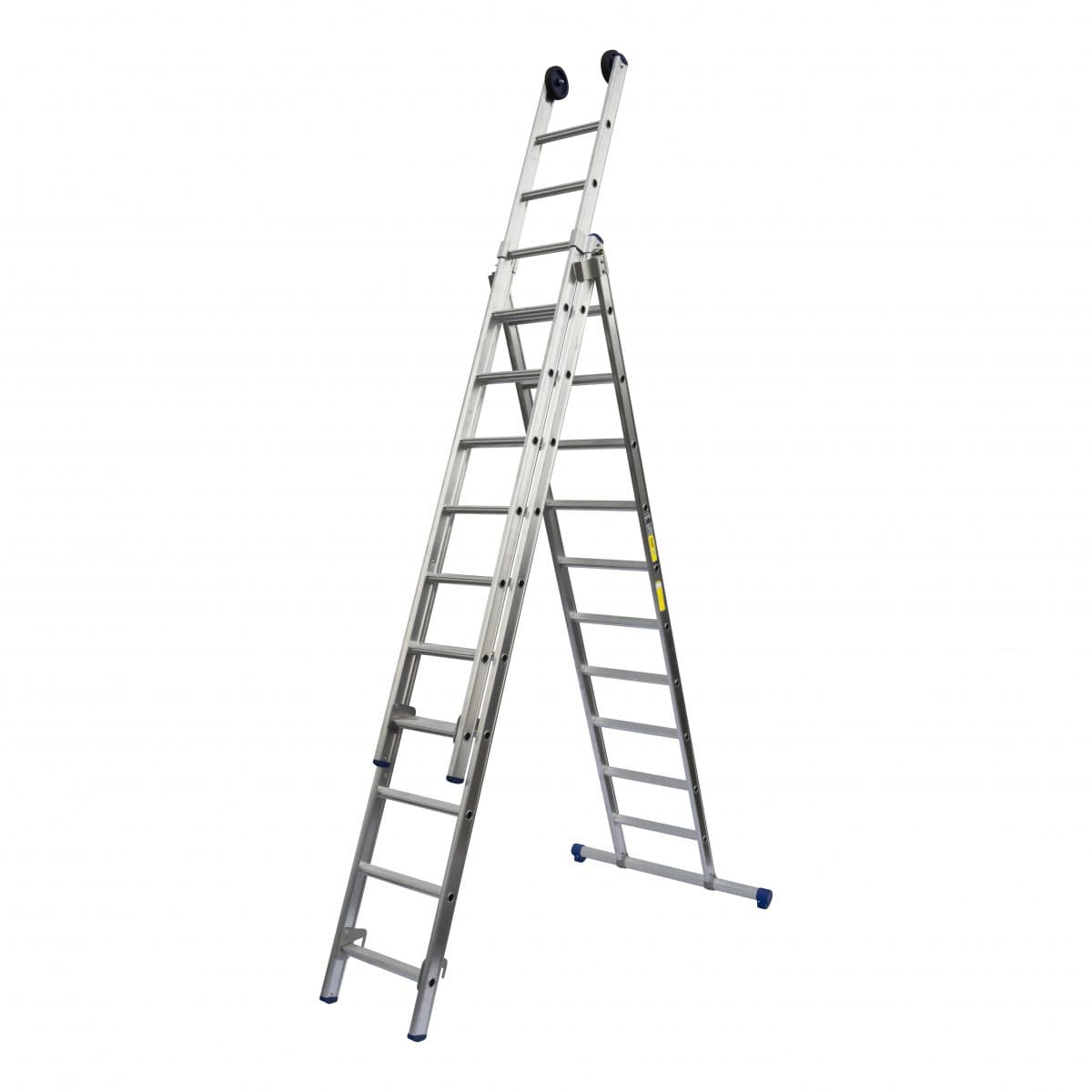 Little Jumbo SuperPRO 3-delige rechte Ladder - 3x14 Sporten (blank aluminium)