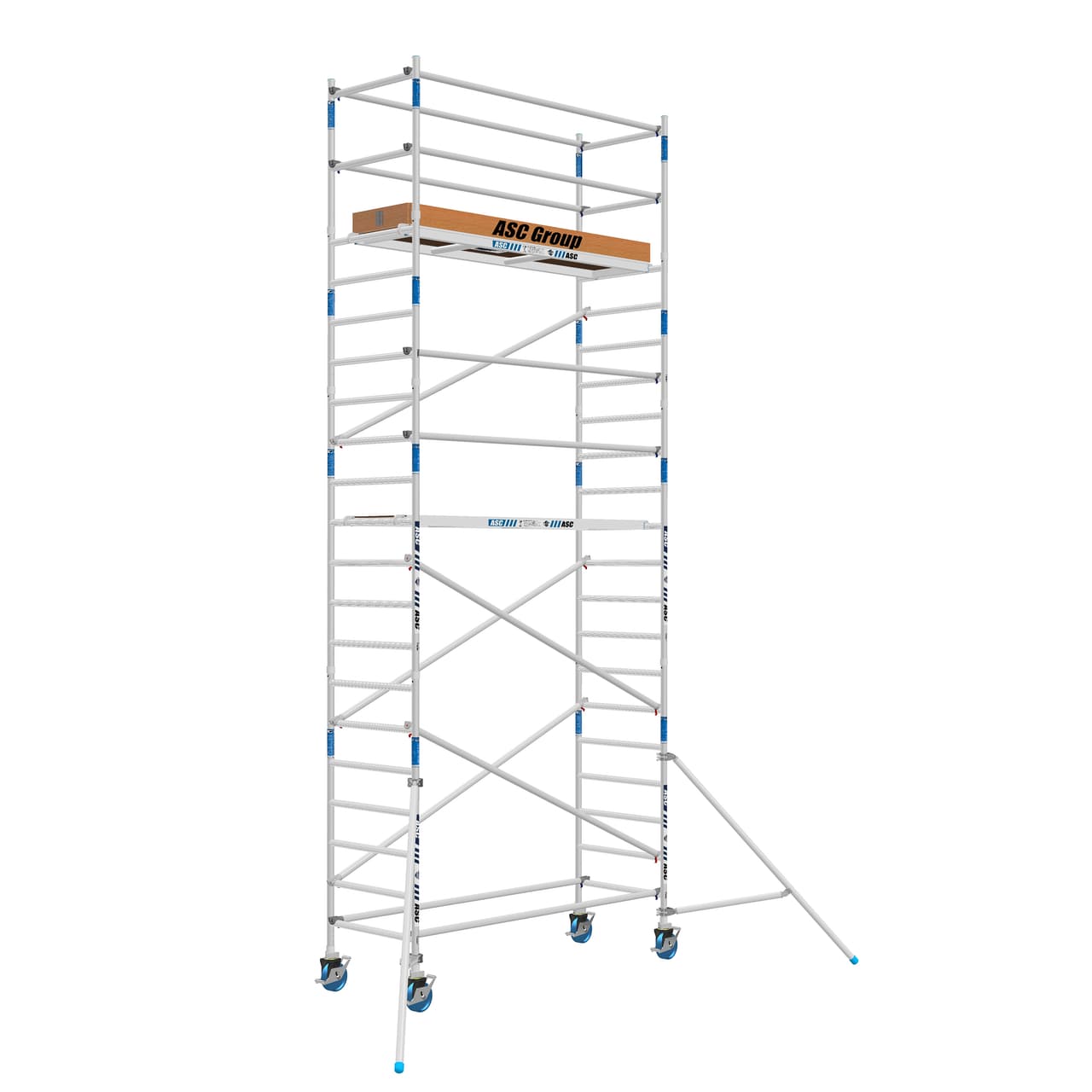 Rolsteiger ASC Standaard Schoren - L305xB90 - 7.20m werkhoogte - Carbon platformen