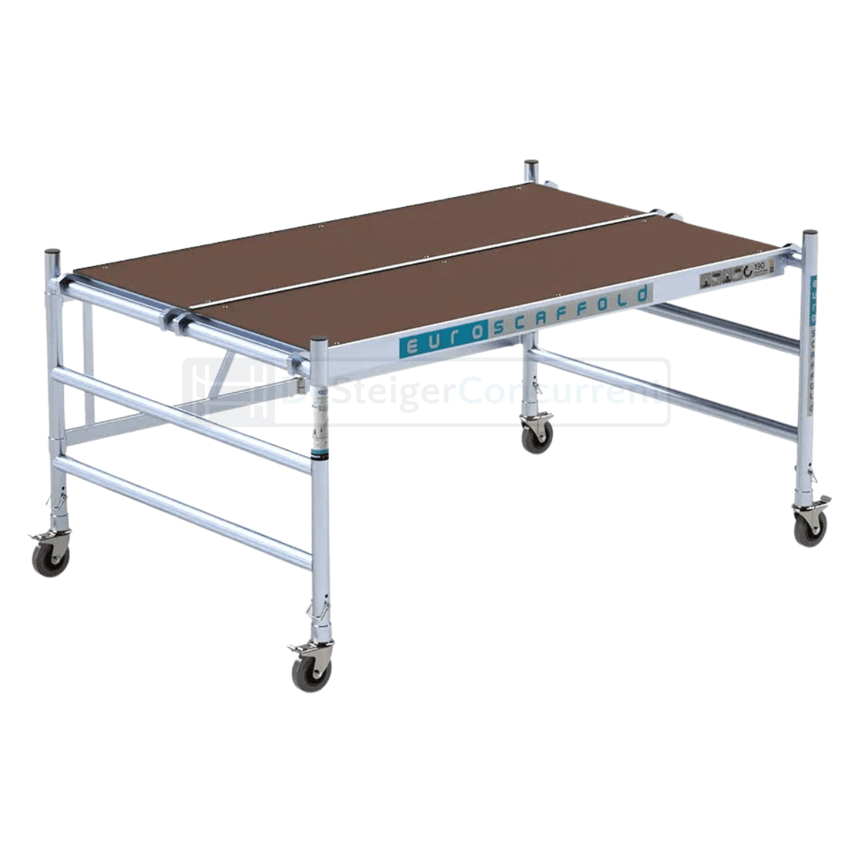 Échafaudage d'intérieur Euroscaffold Ready - L190xB135cm - 3.00m hauteur de travail