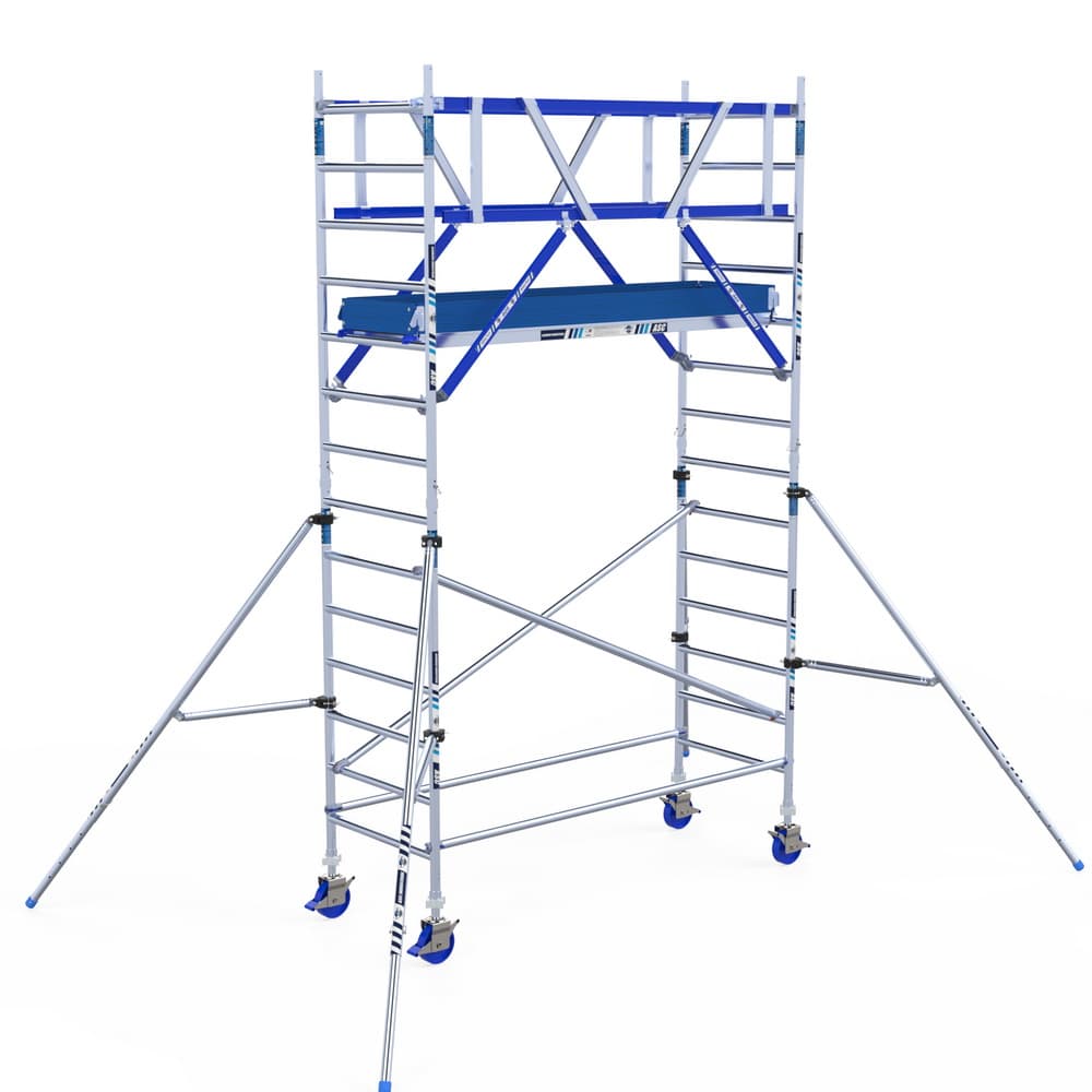 ASC Rolsteiger Industrial Schoren - L190xB90cm - 5.20m werkhoogte - Carbon-Deck