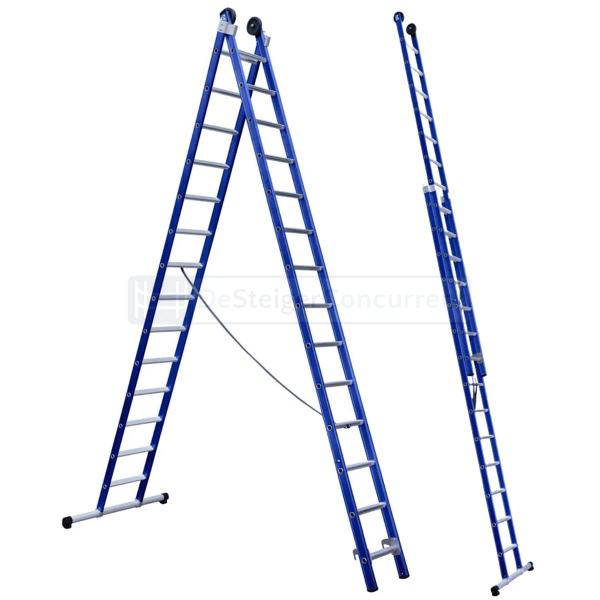 Eurostairs Blue 2-delige Rechte Reformladder