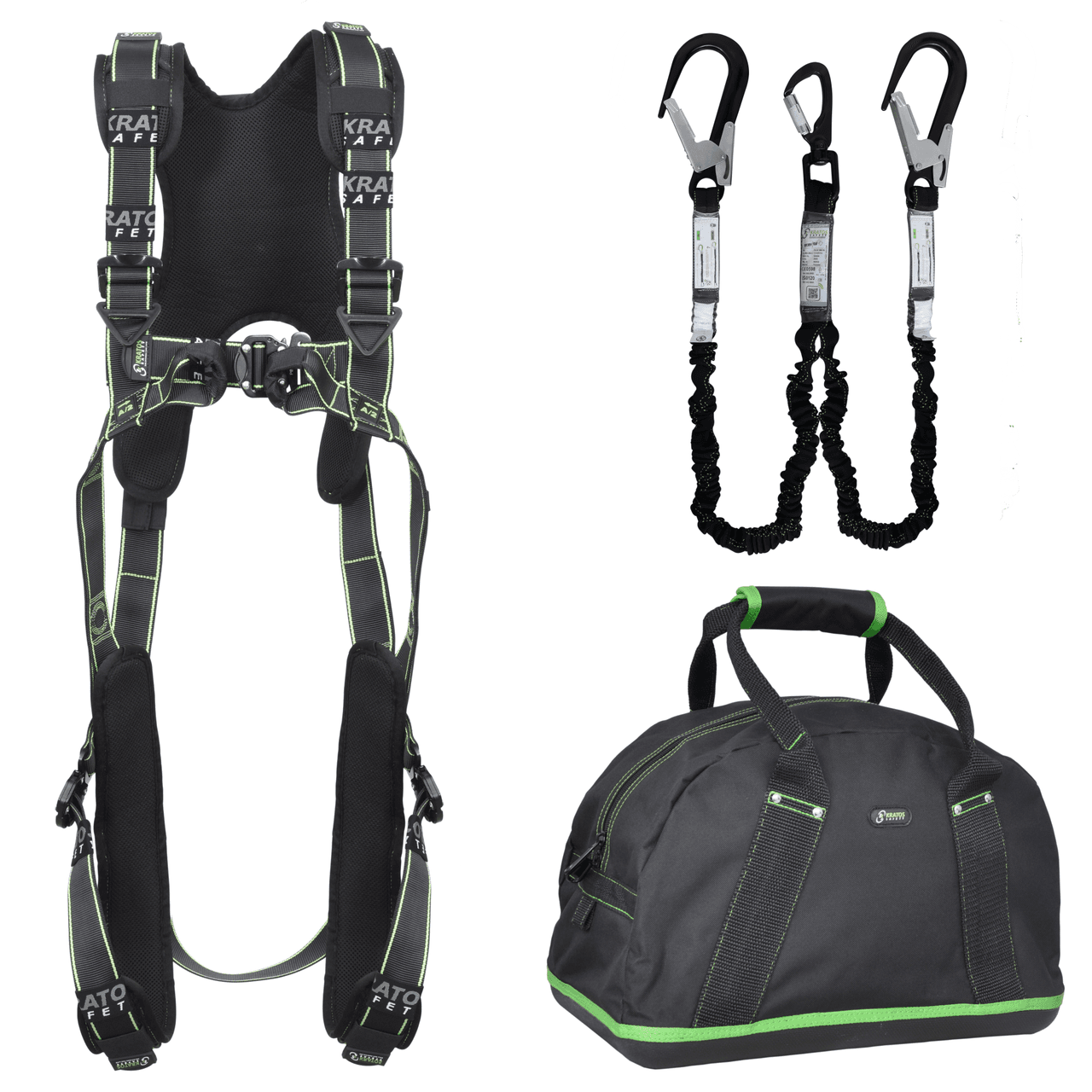 Kratos Complete Valbeveiligingsset Comfort met Dubbele Leeflijn