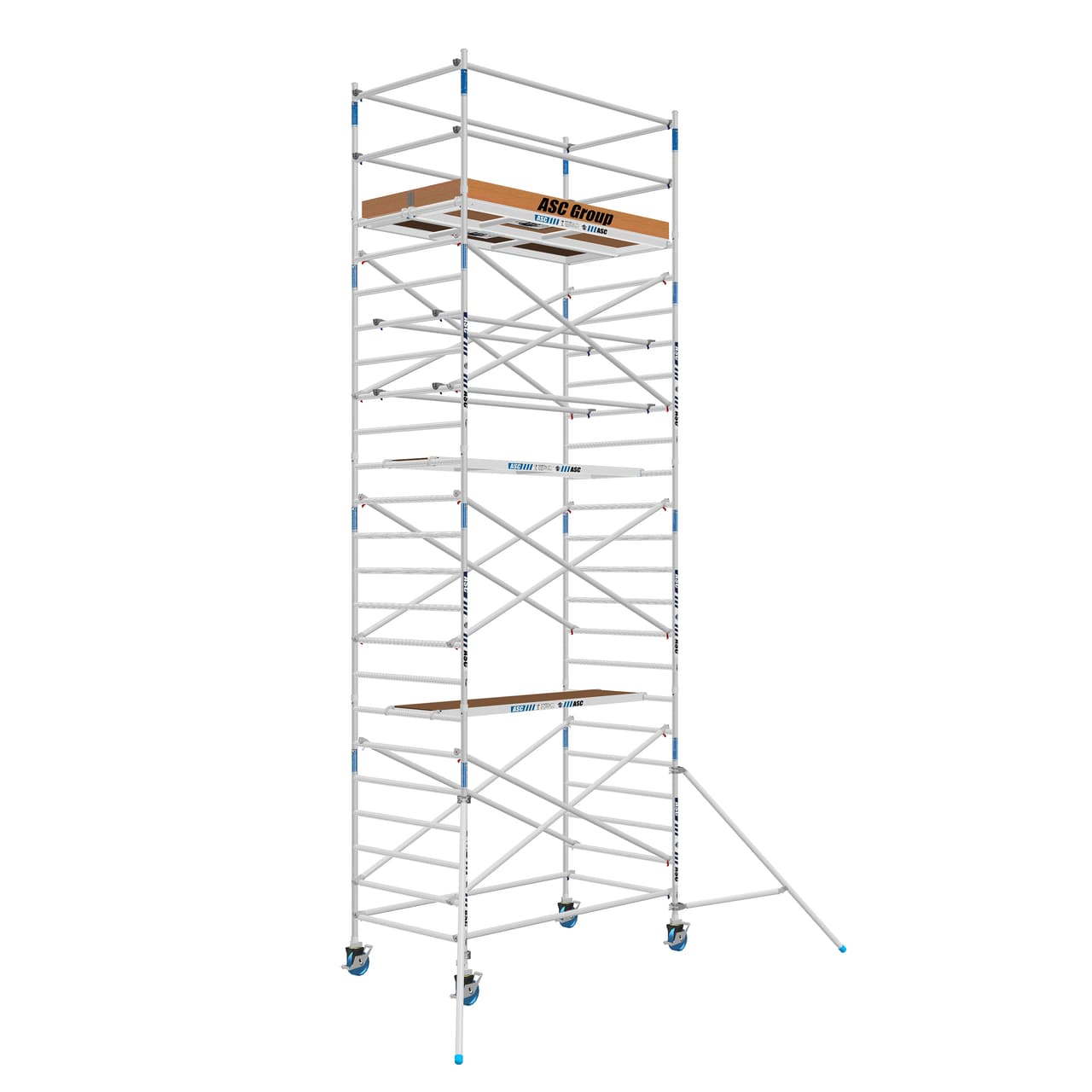 Rolsteiger ASC Standaard Schoren - L190xB135 - 8.20m werkhoogte - Carbon platformen