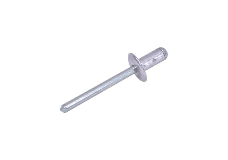 Solide Popnagel - 6,3x12mm - Brede Flens - (t.b.v. trap of ladder)