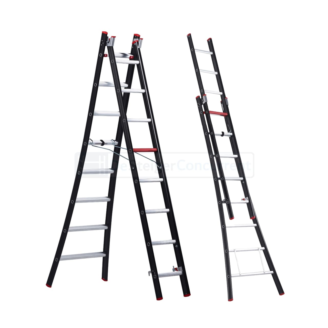 Altrex Nevada 2-delige Uitgebogen Reformladder