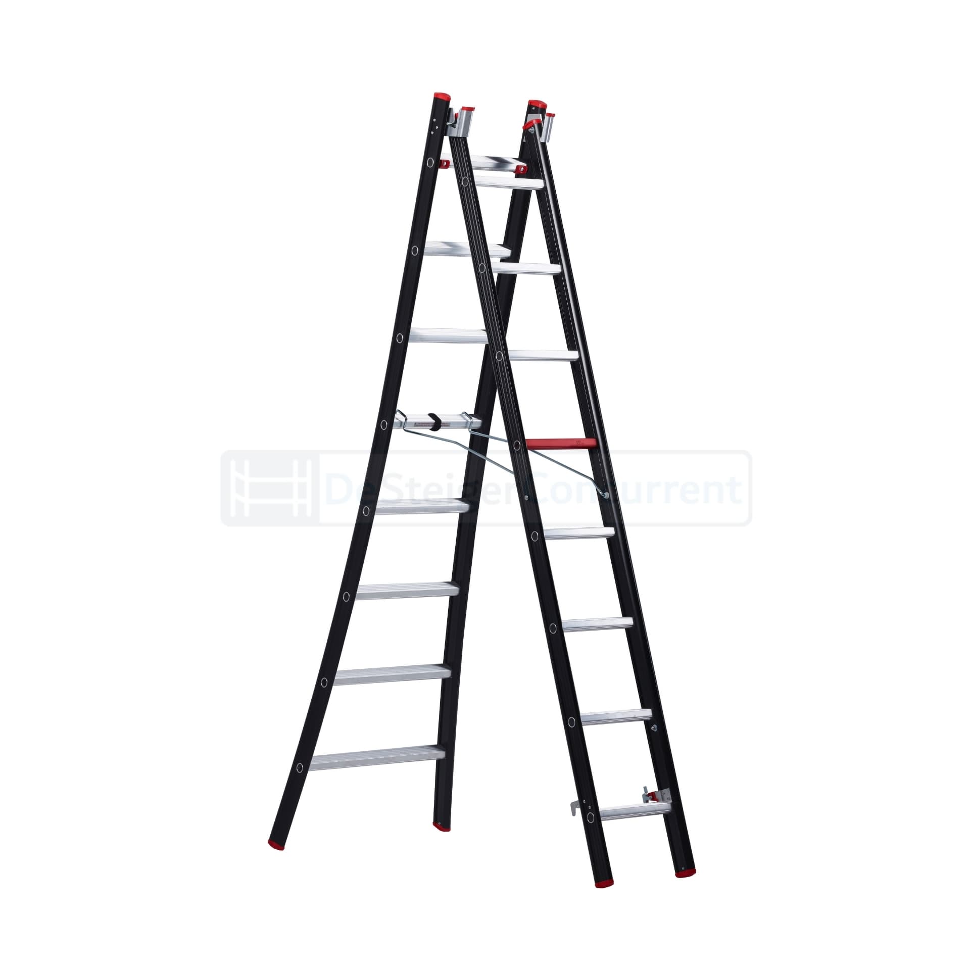 Échelle transformable à montants évasés Altrex Nevada 2 parties - 2x8 échelons