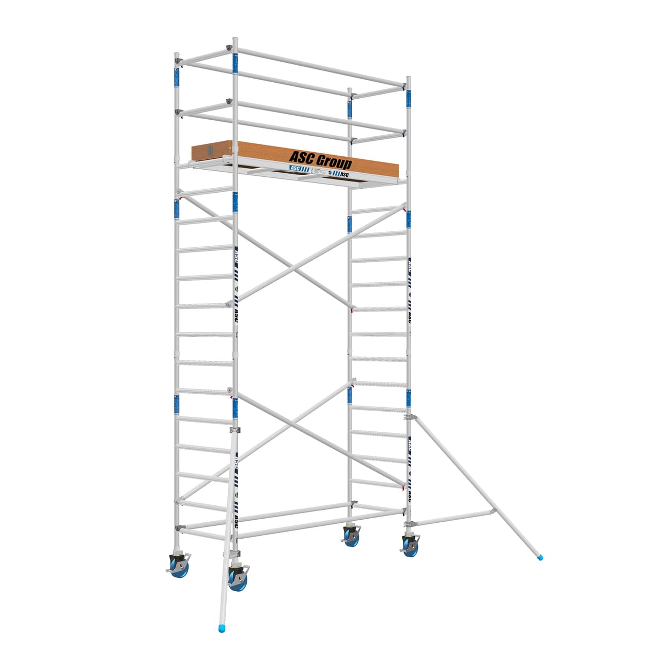Rolsteiger ASC Standaard Schoren - L250xB90 - 6.20m werkhoogte - Carbon platformen