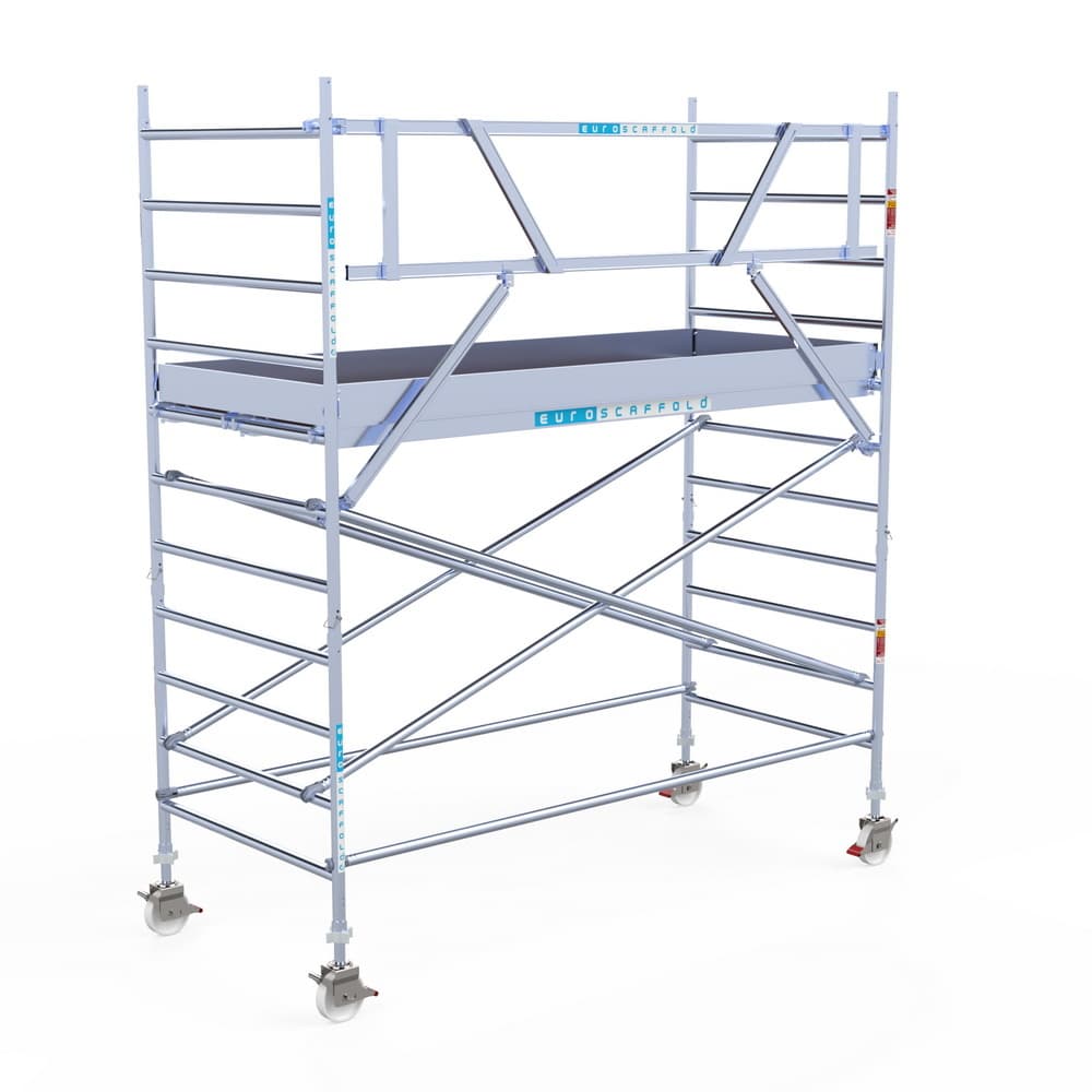 Rolsteiger Europen Rolsteiger Original - L305xB135cm - 4.20m werkhoogte - Houten platformen