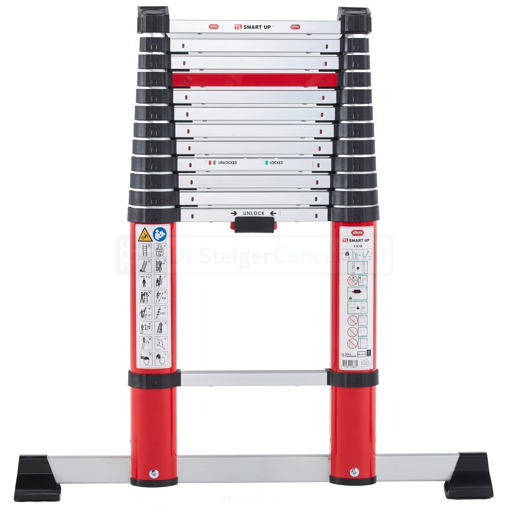 Échelle télescopique Altrex TL Smart Up Go - 1x13 échelons