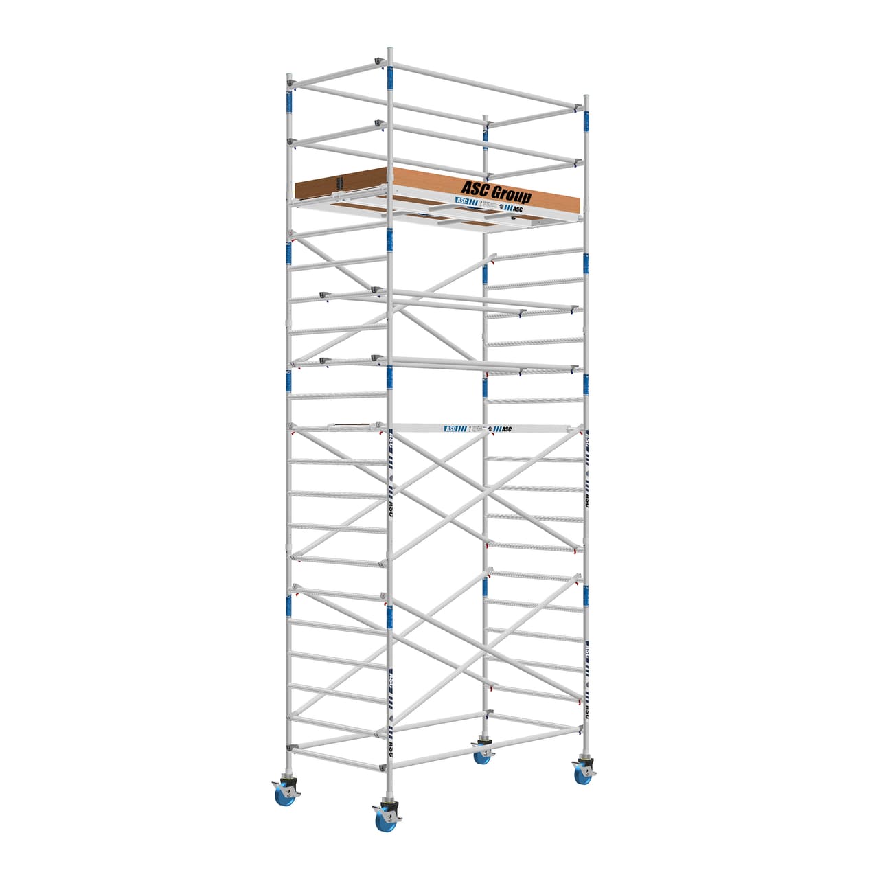 Rolsteiger ASC Standaard Schoren - L190xB135 - 7.20m werkhoogte - Carbon platformen