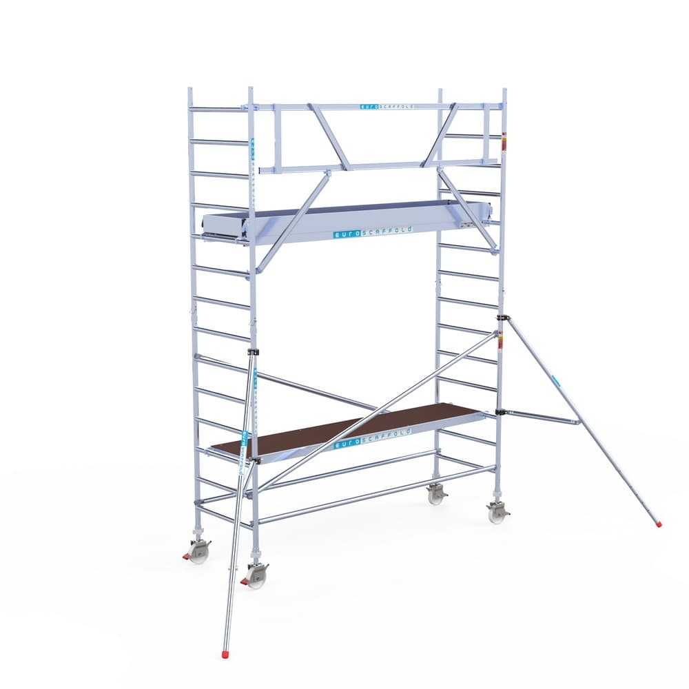 Rolsteiger Europen Rolsteiger Professioneel - L305xB90cm - 5.20m werkhoogte - Houten platformen