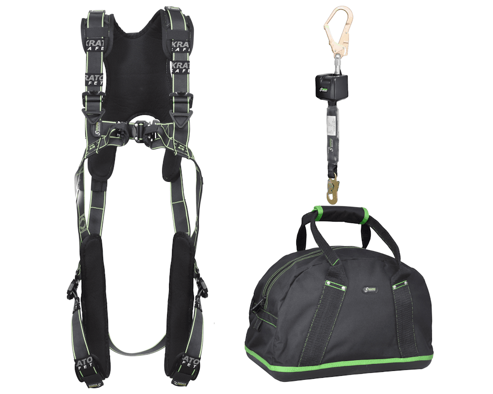 Kratos Complete Valbeveiligingsset Comfort met Valstopblok