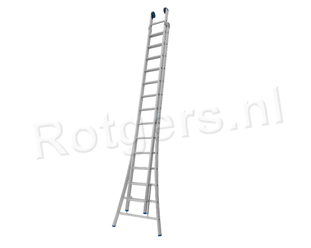 Solide Eco Professional 2-delige Uitgebogen Schuifladder